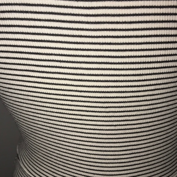 Black and white striped body suit - Picture 3 of 4